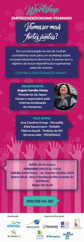 Fimec recebe workshop sobre empreendedorismo feminino Fimec recebe workshop sobre empreendedorismo feminino