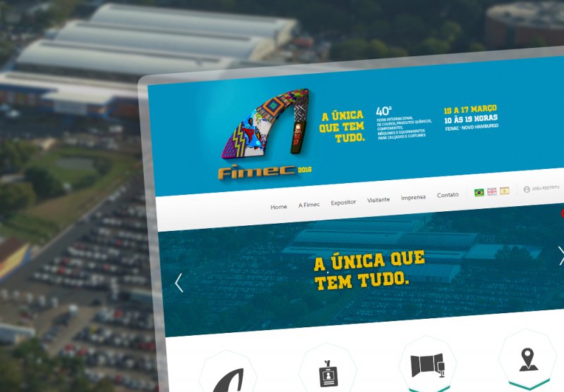 Site da Fimec de cara nova Site da Fimec de cara nova