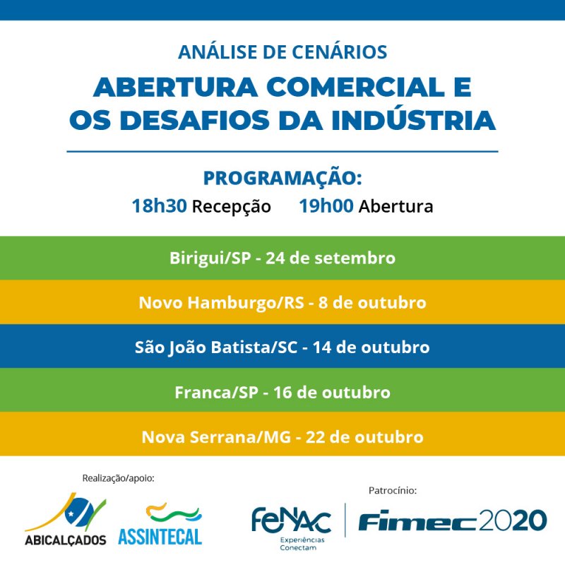 Semana do Calçado terá Análise de Cenários Semana do Calçado terá Análise de Cenários